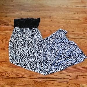 Black and leopard maxi small